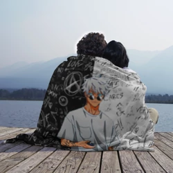 Плед 3D Сатору Годжо в очках - магическая битва - фото 2