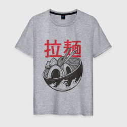 Мужская футболка хлопок Миска Рамен японская еда
