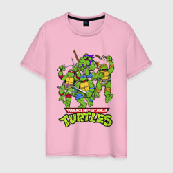 Черепахи - ниндзя – Мужская футболка хлопок с принтом купить со скидкой в -20%