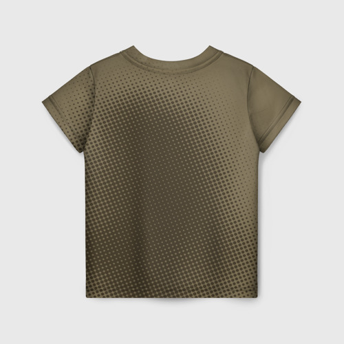 Детская футболка 3D с принтом Моряк-водолаз, вид сзади #1
