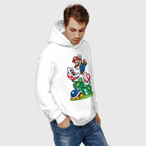Retro mario hoodie sale