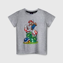 Детская футболка хлопок Ретро Марио