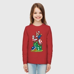 Детский лонгслив хлопок Ретро Марио - фото 2