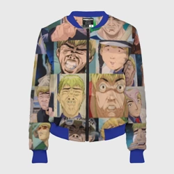 Женский бомбер 3D Лицо ГТО
