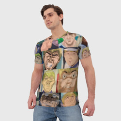 Мужская футболка 3D Лицо ГТО - фото 2