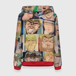 Женская толстовка 3D Лицо ГТО