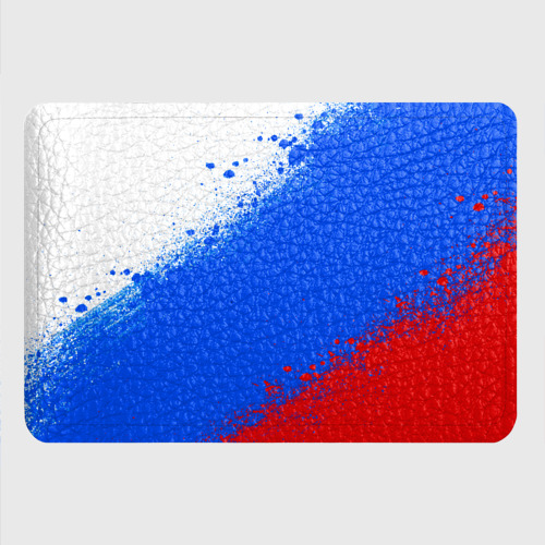 Картхолдер с принтом Флаг России - триколор, цвет синий - фото 4