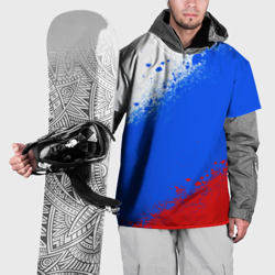 Накидка на куртку 3D Флаг России - триколор