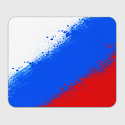 Прямоугольный коврик для мышки Флаг России - триколор