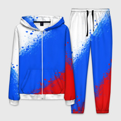 Мужской костюм 3D Флаг России - триколор