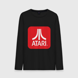 Мужской лонгслив хлопок Atari logo