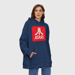 Худи SuperOversize хлопок Atari logo - фото 2