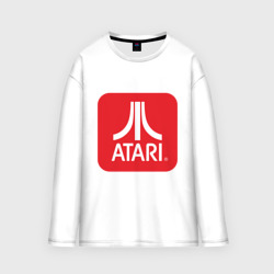 Мужской лонгслив oversize хлопок Atari logo