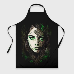 Фартук 3D Готическая девушка Весна