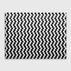 Обложка для студенческого билета Оптическая иллюзия ровности полос