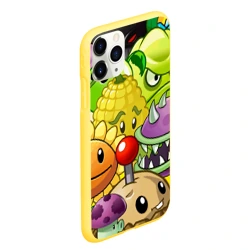 Чехол для iPhone 11 Pro Max матовый Растения против зомби - фото 2