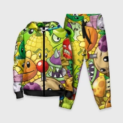 Детский костюм 3D Растения против зомби