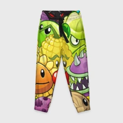Детские брюки 3D Растения против зомби