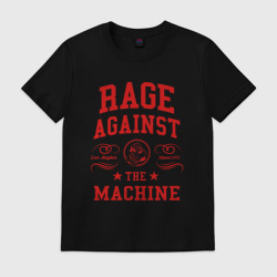 Мужская футболка хлопок Rage Against the Machine красный