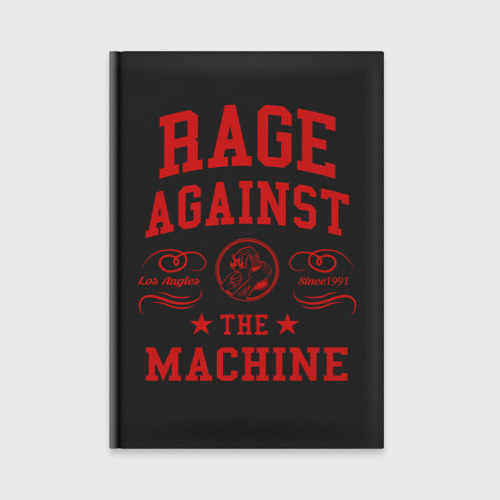 Ежедневник Rage Against the Machine красный