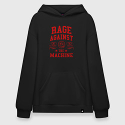 Худи SuperOversize хлопок Rage Against the Machine красный