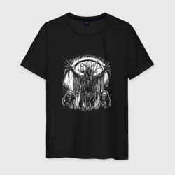 The necromancer of darkness – Мужская футболка хлопок с принтом купить со скидкой в -20%