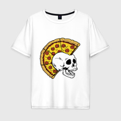 Мужская футболка хлопок Oversize Pizza punk