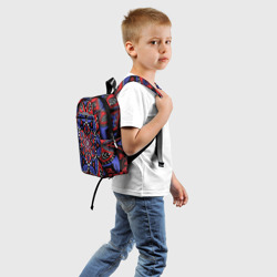 Детский рюкзак 3D Мандала в цветах триколора - фото 2