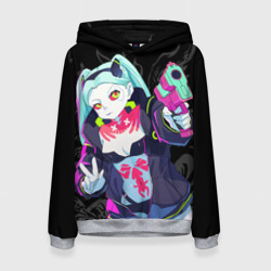 Женская толстовка 3D Ребекка: Cyberpunk