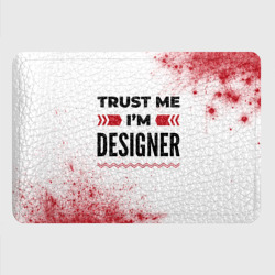 Картхолдер с принтом Trust me I'm designer white - фото 2