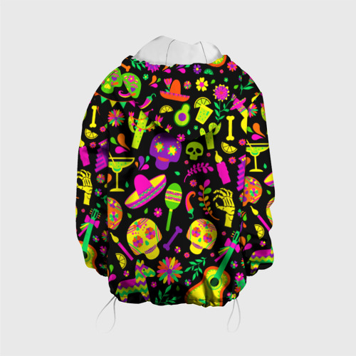 Детская куртка 3D Mexican motifs, цвет белый - фото 2