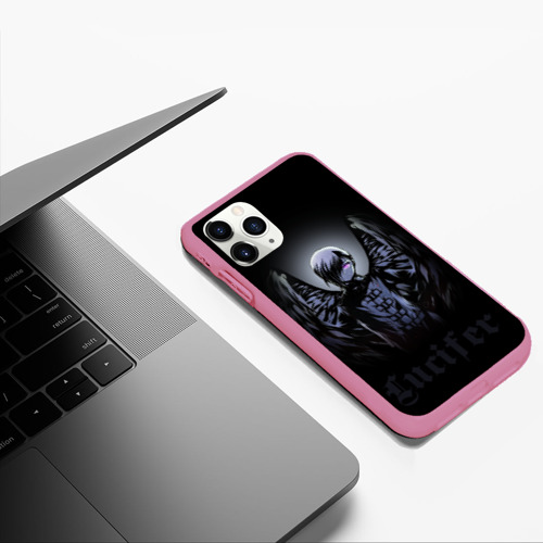 Чехол для iPhone 11 Pro Max матовый с принтом Повелитель тьмы на подработке - Падший ангел Люцифер, фото #5