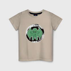 Детская футболка хлопок Мультяшный Ктулху