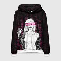 Мужская толстовка 3D Пауэр Человек бензопила