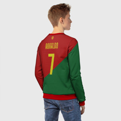 Детский свитшот 3D Роналду сборная Португалии - фото 2