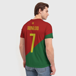 Мужская футболка 3D Роналду сборная Португалии - фото 2