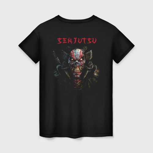 Женская футболка 3D Iron Maiden Senjutsu samurai, цвет 3D печать - фото 2