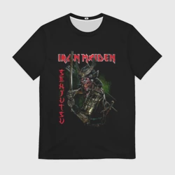Мужская футболка 3D Iron Maiden Senjutsu samurai