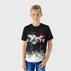 Детская футболка 3D Каратист боец - фото 2