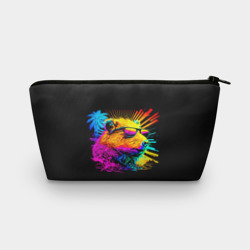 Косметичка 3D Капибара в тёмных очках - поп арт