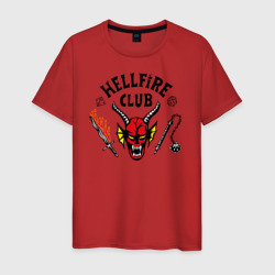 Мужская футболка хлопок Hellfire сlub art