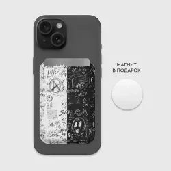 Картхолдер Magsafe магнитный Dead inside mood ZXC - фото 2