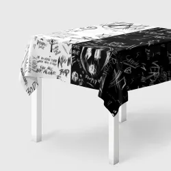 Скатерть 3D Dead inside mood ZXC