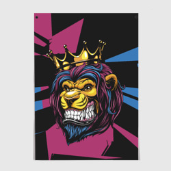 Постер Царь зверей в короне