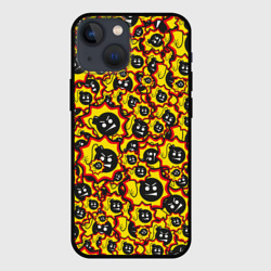 Чехол для iPhone 13 mini Serious Sam logo pattern