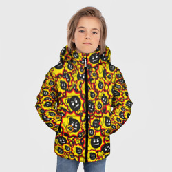 Зимняя куртка для мальчиков 3D Serious Sam logo pattern - фото 2