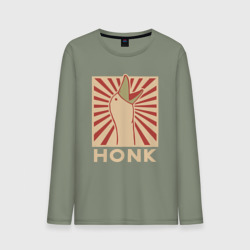 Мужской лонгслив хлопок Honk art