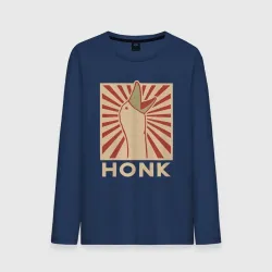 Мужской лонгслив хлопок Honk art