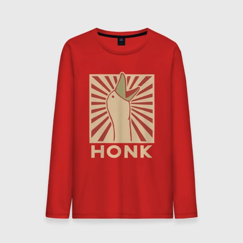 Мужской лонгслив хлопок Honk art