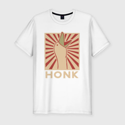 Мужская футболка хлопок Slim Honk art